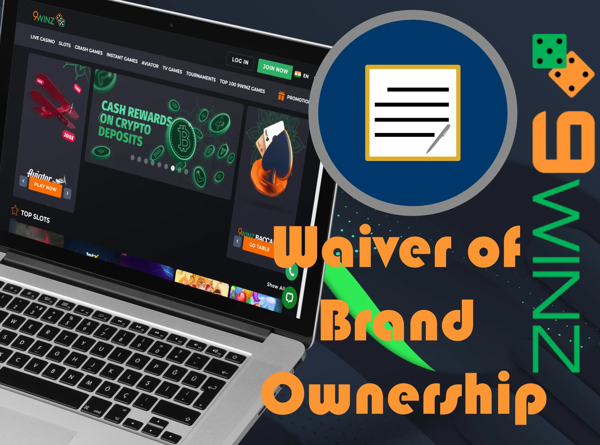 9winz owns it's brand.