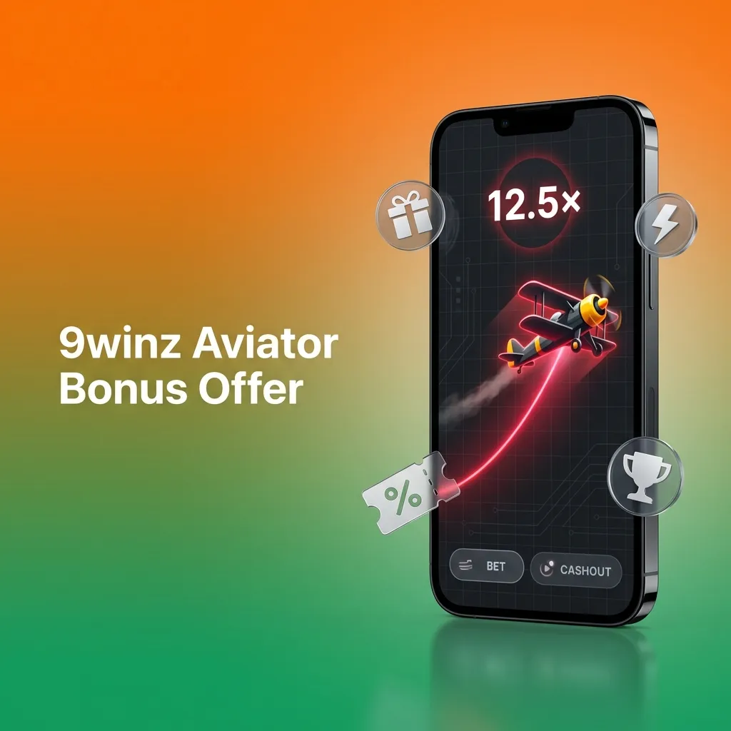 9winz Aviator bonus offer: 450% welcome package up to ₹3,00,000 for new players with ₹100 minimum deposit
