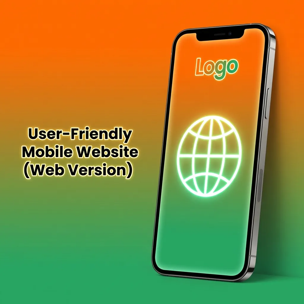 Mobile-friendly website accessible via browser with no download needed, offering full casino features and cross-device support.