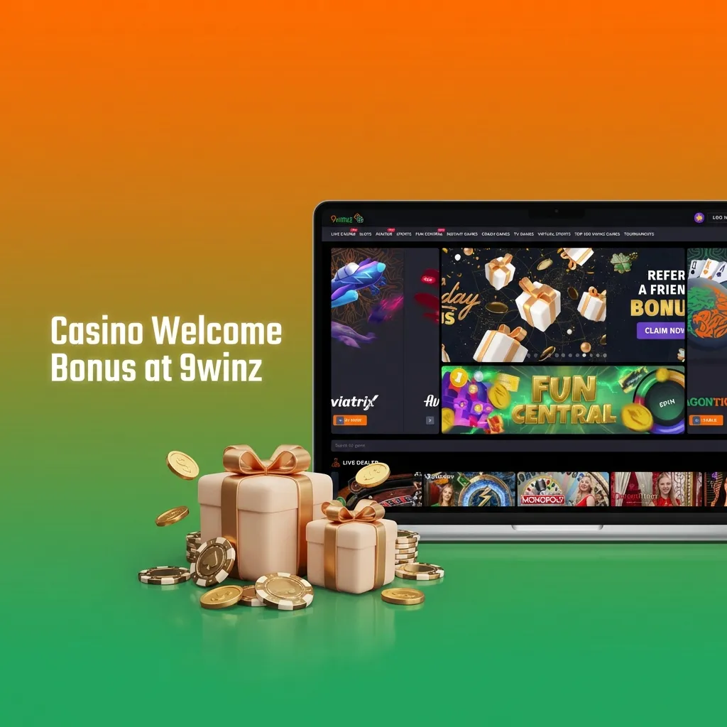 9winz casino offering 450% welcome bonus up to ₹3,00,000 for new players on first three deposits