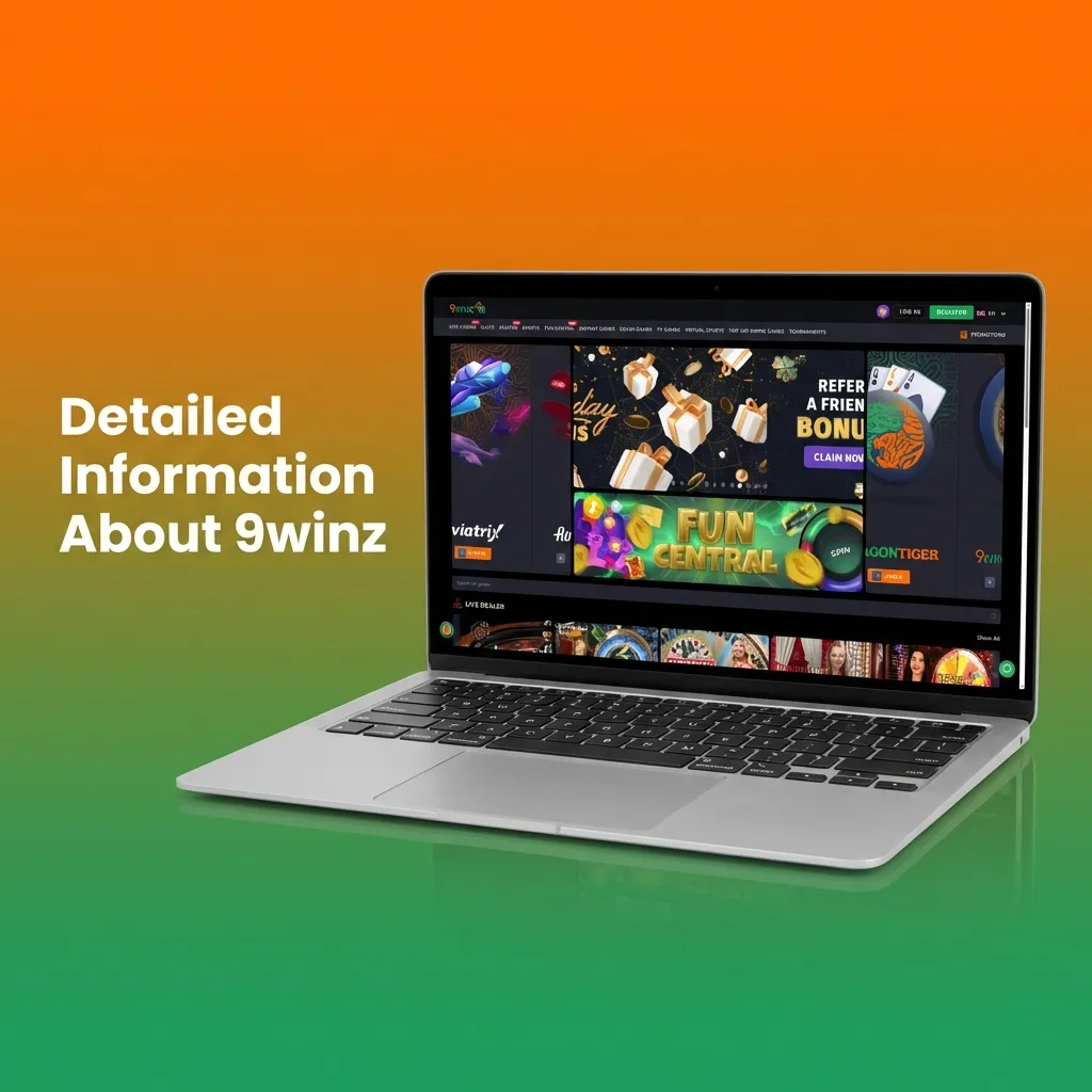 9winz platform interface showing sports betting and casino gaming options for Indian players with secure features