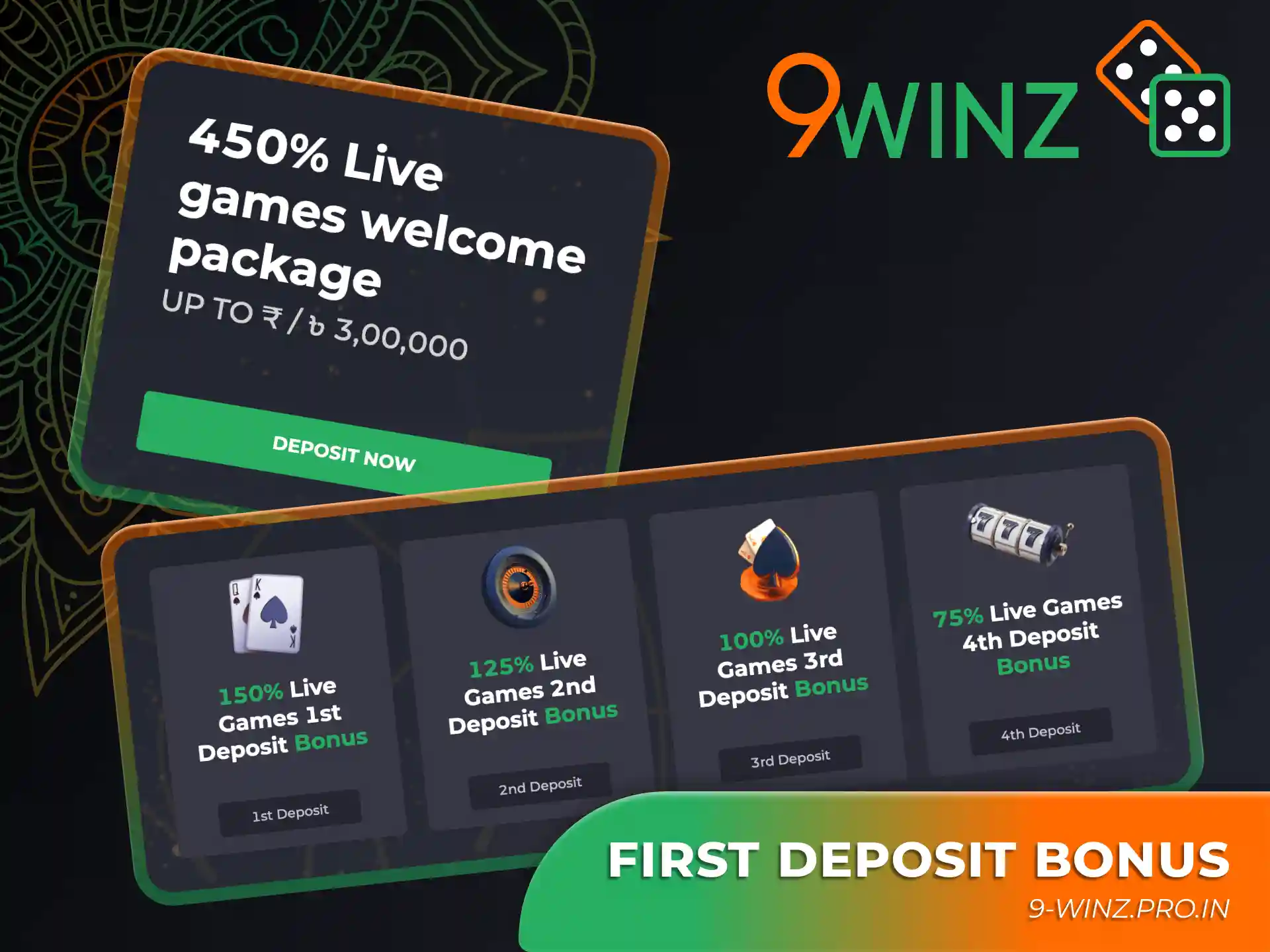 Enhance your gaming experience with 9winz welcome bonus.