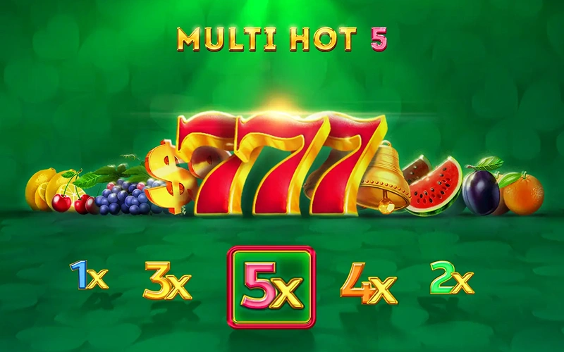 Try yourself in classic Multi Hot 5 game at 9winz platform.